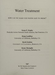 Front cover of Water Treatment by Susan E. Kegley