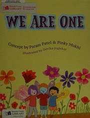 Cover of We are one by Param Patel