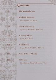 Cover of Weekend cook by Favorite Recipes Press