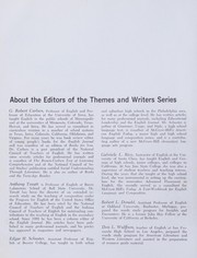 Front cover of Western literature; themes and writers by G. Robert Carlsen