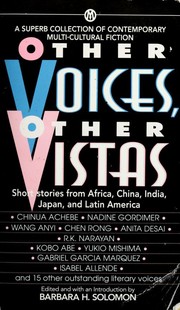 Front cover of Other Voices, Other Vistas by Barbara H. Solomon