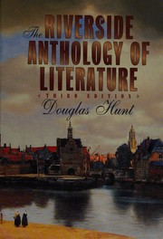 Cover of The Riverside anthology of literature -- Third edition by Hunt, Douglas