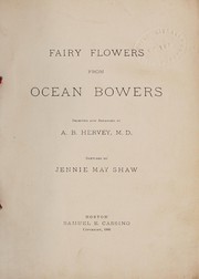 Front cover of Fairy flowers from ocean bowers by A. B. Hervey