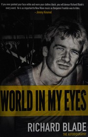 Front cover of World in my eyes by Richard Blade