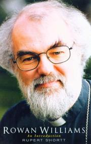 Cover of Rowan Williams by Rupert Shortt