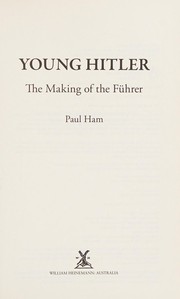 Cover of Young Hitler by Paul Ham