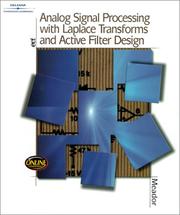 Front cover of Analog signal processing with Laplace transforms and active filter design by Don A. Meador