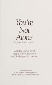 Cover of You're Not Alone by John Sabolich