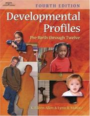 Cover of Developmental profiles by K. Eileen Allen