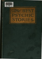 Cover of The Best Psychic Stories by Joseph Lewis French