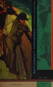 Cover of The Norton Anthology of American Literature -- Sixth Edition -- Volume C by Nina Baym