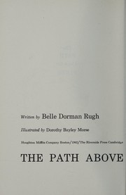Cover of The path above the pines by Belle Dorman Rugh