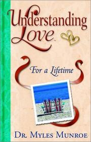 Cover of Understanding Love by Myles Munroe