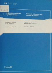 Cover of University finance by Unknown