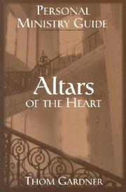 Front cover of Altars of the Heart Study Guide by Thom Gardner