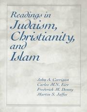 Front cover of Readings in Judaism, Christianity, and Islam by John Corrigan