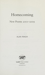 Cover of Homecoming by Alan Riach