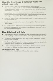 Front cover of Key stage 2 national tests by G. R. McDuell