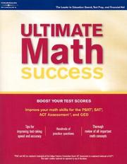 Front cover of Ultimate math success by Peterson's (Firm)