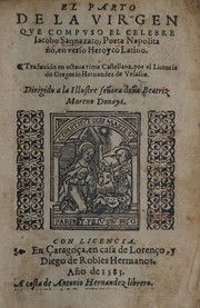 Front cover of El parto de la Virgen by Jacopo Sannazaro