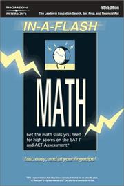 Cover of In-a-Flash by Peterson's