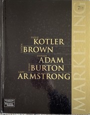 Front cover of Marketing by Philip Kotler