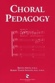 Cover of Choral pedagogy by Brenda Smith