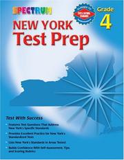 Front cover of Spectrum New York Test Prep, Grade 4 (Test Prep) by School Specialty Publishing