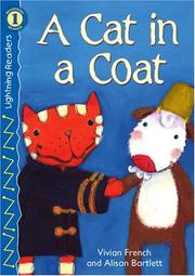 Front cover of A cat in a coat by Vivian French