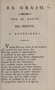 Cover of El grajo by Unknown