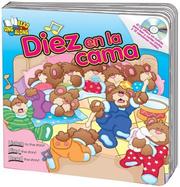 Front cover of Diez en la cama (Read & Sing Along Board Books with CDs) by Unknown