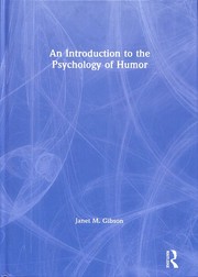 Front cover of Introduction to the Psychology of Humor by Janet M. Gibson