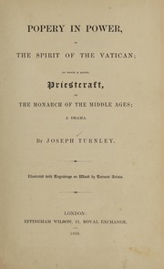 Front cover of Popery in power by Joseph Turnley
