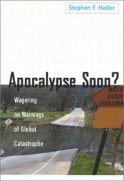 Cover of Apocalypse soon? by Stephen F. Haller