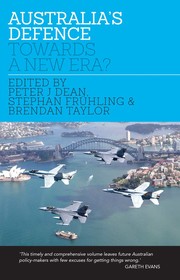 Cover of Australia's Defence by Peter J. Dean