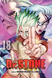 Front cover of Dr. STONE, Vol. 18 by Riichiro Inagaki