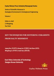 Front cover of Key Techniques for Sintering Ceramsite from Salty Sediment by Zhu Liping