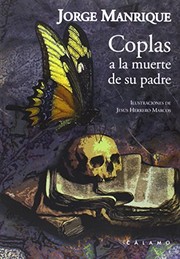 Front cover of Coplas a la muerte de su padre by Manrique, Jorge