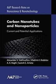 Cover of Carbon Nanotubes and Nanoparticles by Alexander V. Vakhrushev