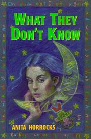 Front cover of What They Don't Know by Anita Horrocks