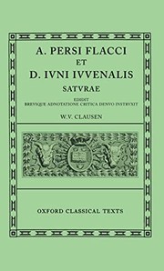 Front cover of A. Persi Flacci et D. Iuni Iuvenalis Saturae by Aulus Persius Flaccus