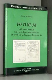 Front cover of Po-ti-ni-ja by Cécile Boëlle