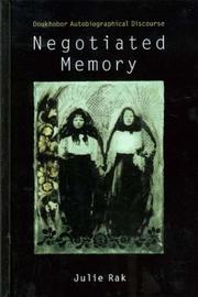 Cover of Negotiated Memory by Julie Rak