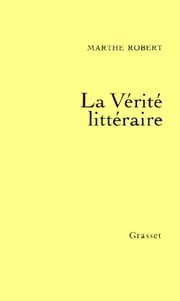 Cover of Livre de lectures by Marthe Robert