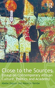 Cover of Close to the sources by Abebe Zegeye