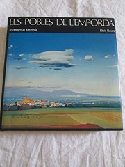 Front cover of Els pobles de l'Empordà by Montserrat Vayreda