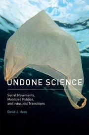 Cover of Undone Science by David J. Hess