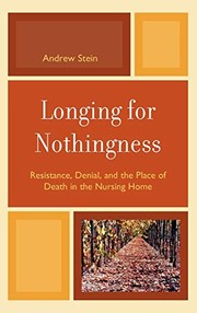 Cover of Longing for nothingness by Andrew Stein