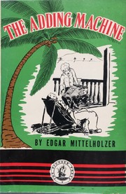 Cover of The adding machine by Edgar Mittelhölzer
