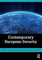 Front cover of Contemporary European Security by David J. Galbreath
